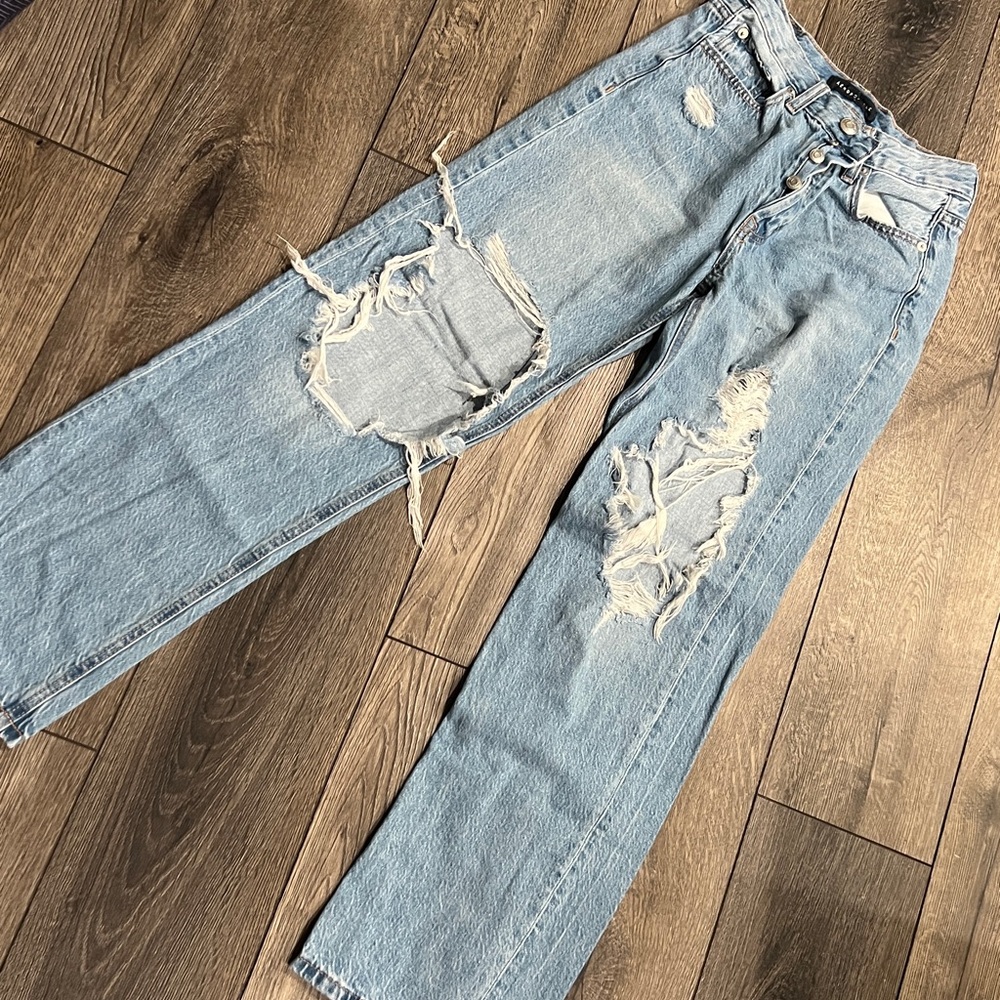 Aeropostale Light Blue Baggy Jeans size 2 
90’s baggy